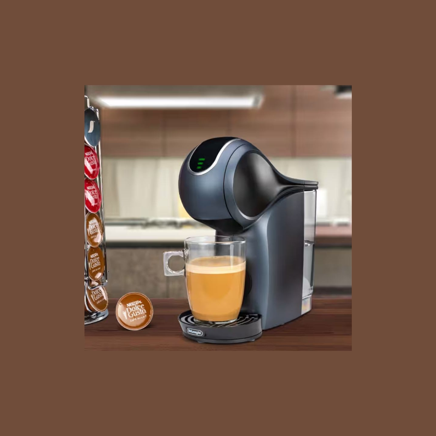 Delonghi Dolce Gusto EDG426.GY GENIO S TOUCH black capsule coffee machine / EDG426.GY