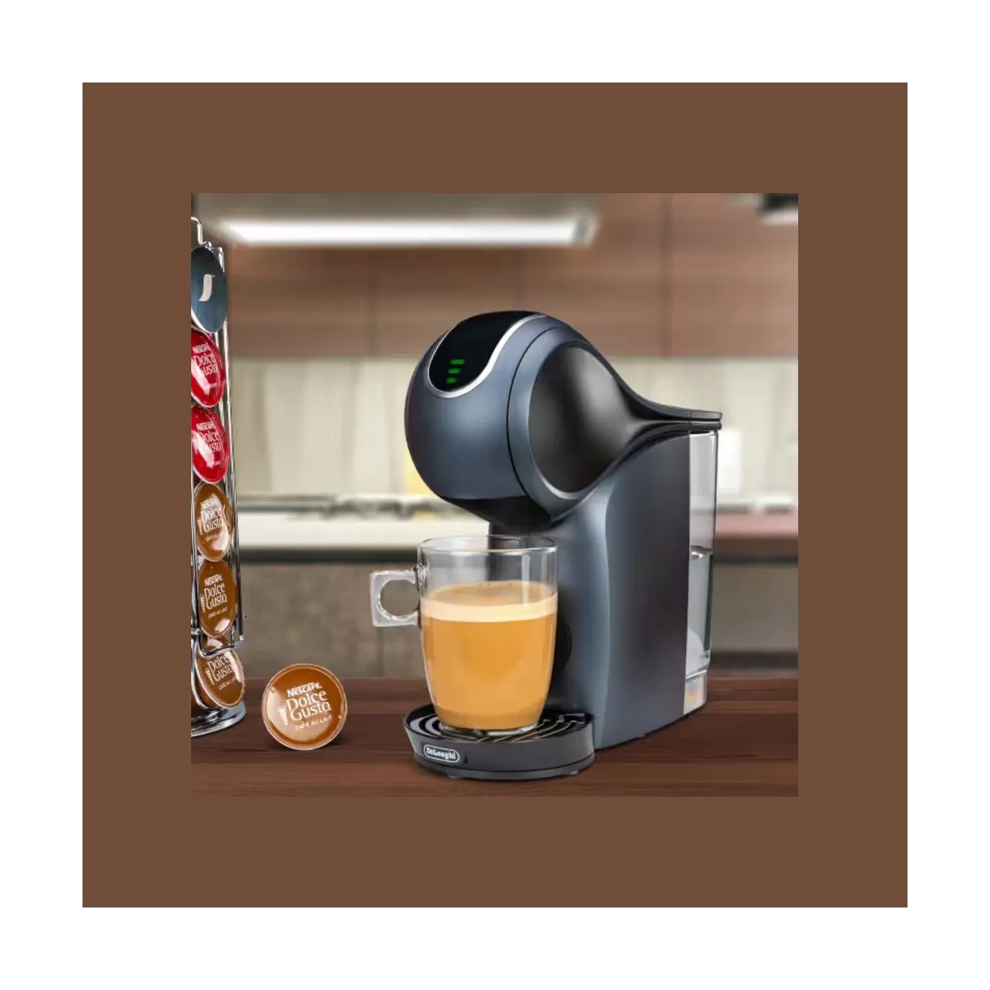 Delonghi Dolce Gusto EDG426.GY GENIO S TOUCH black capsule coffee machine / EDG426.GY