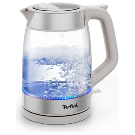 Tefal Kettle | KI605B30 | 2200 W | Electric | 1.7 L | Glass | 360° rotational base | Grey