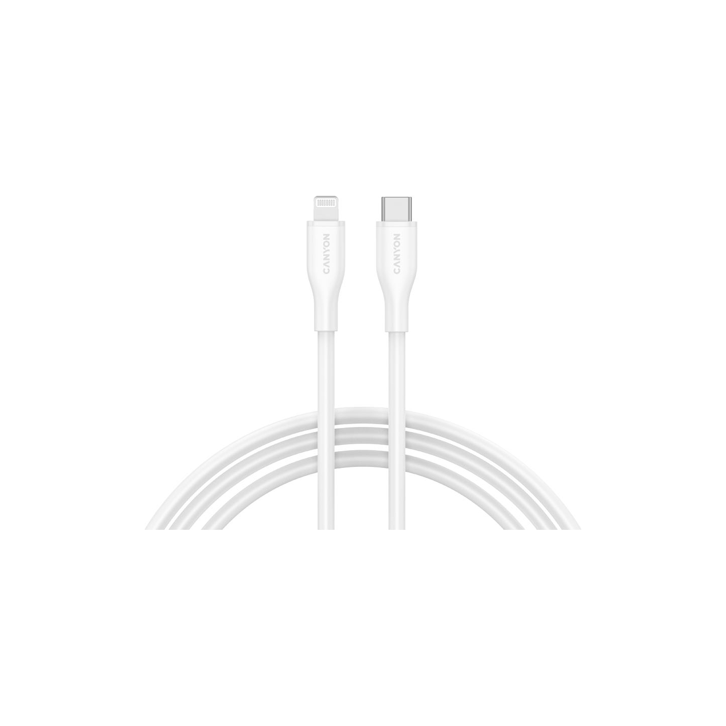 Canyon cable CLNM60 C-L 60W MFI 1m Silicon White