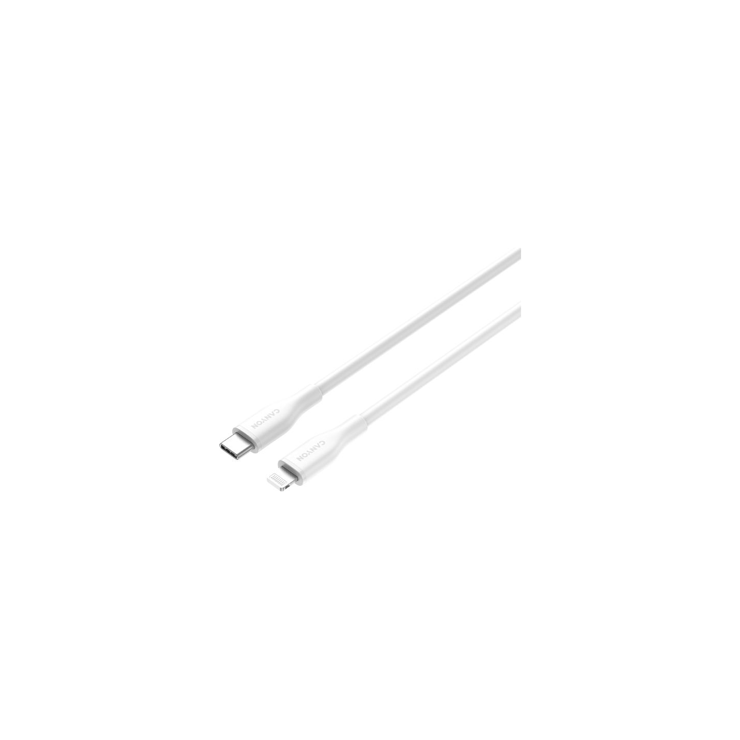 Canyon cable CLNM60 C-L 60W MFI 1m Silicon White
