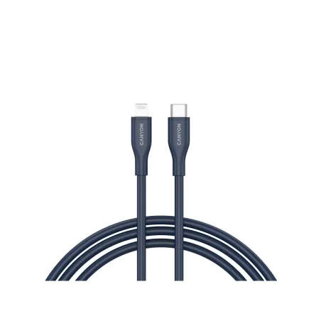 Canyon cable CLNM60 C-L 60W MFI 1m Silicon Blue