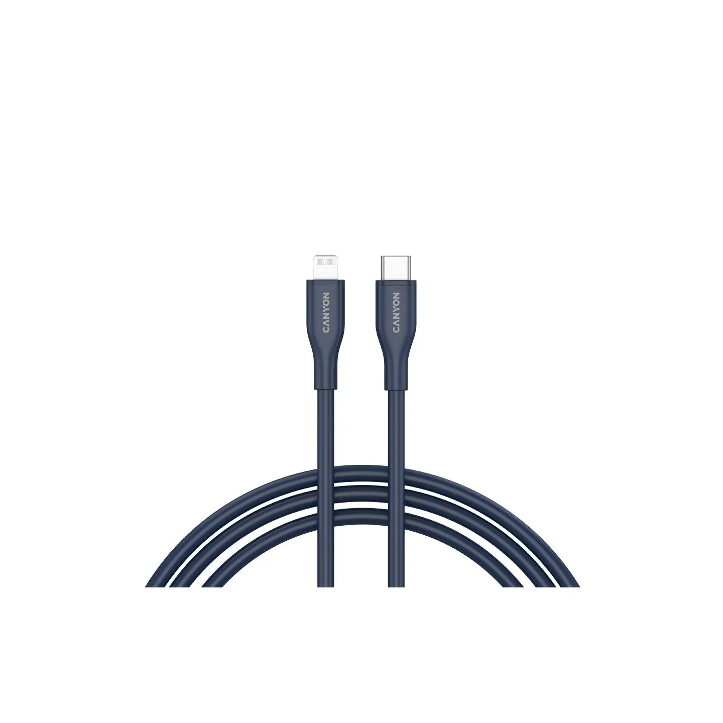 Canyon cable CLNM60 C-L 60W MFI 1m Silicon Blue