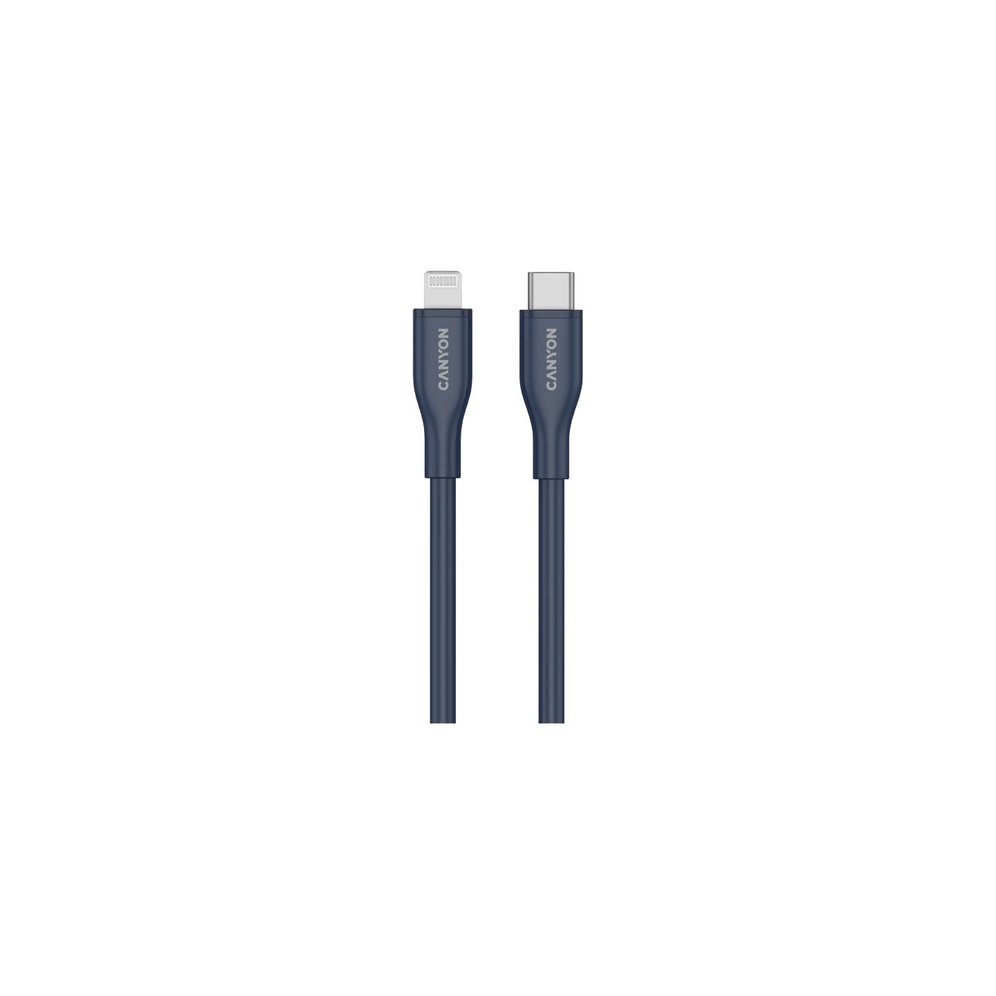 Canyon cable CLNM60 C-L 60W MFI 1m Silicon Blue