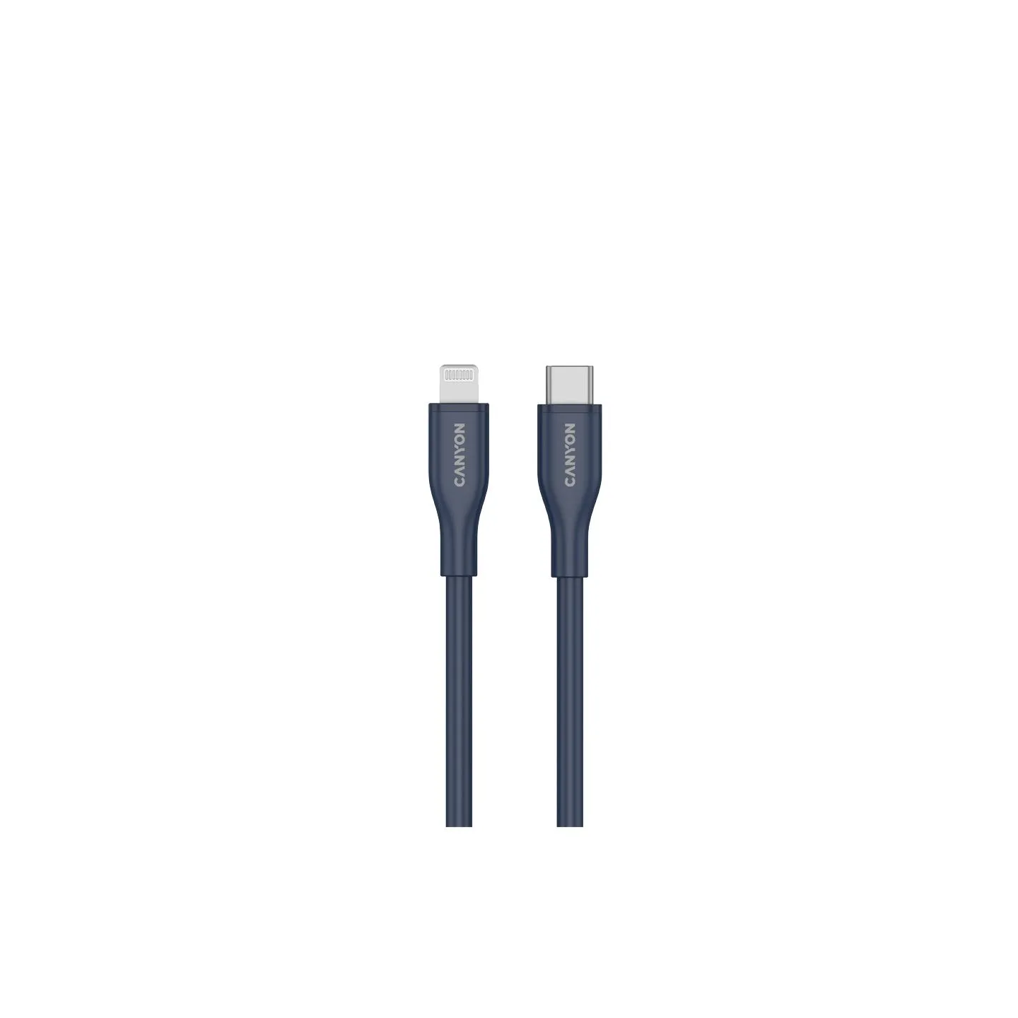 Canyon cable CLNM60 C-L 60W MFI 1m Silicon Blue