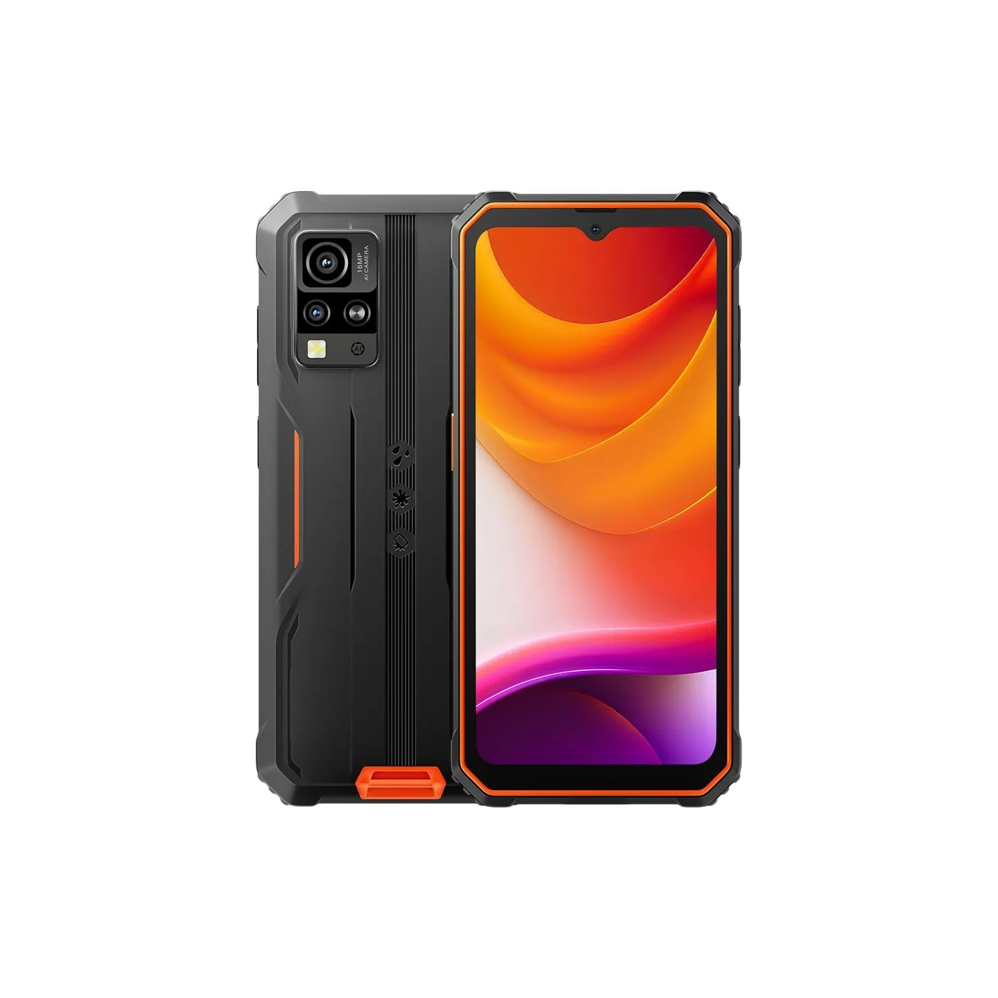 Blackview Rugged BV4800SE LTE 6.56" HD+IPS 720x1612 90Hz 4Gb+64Gb UMS9320E Octa-Core 1.8GHz CAM Front 8MP Rear 16MP+2MP NFC 5100