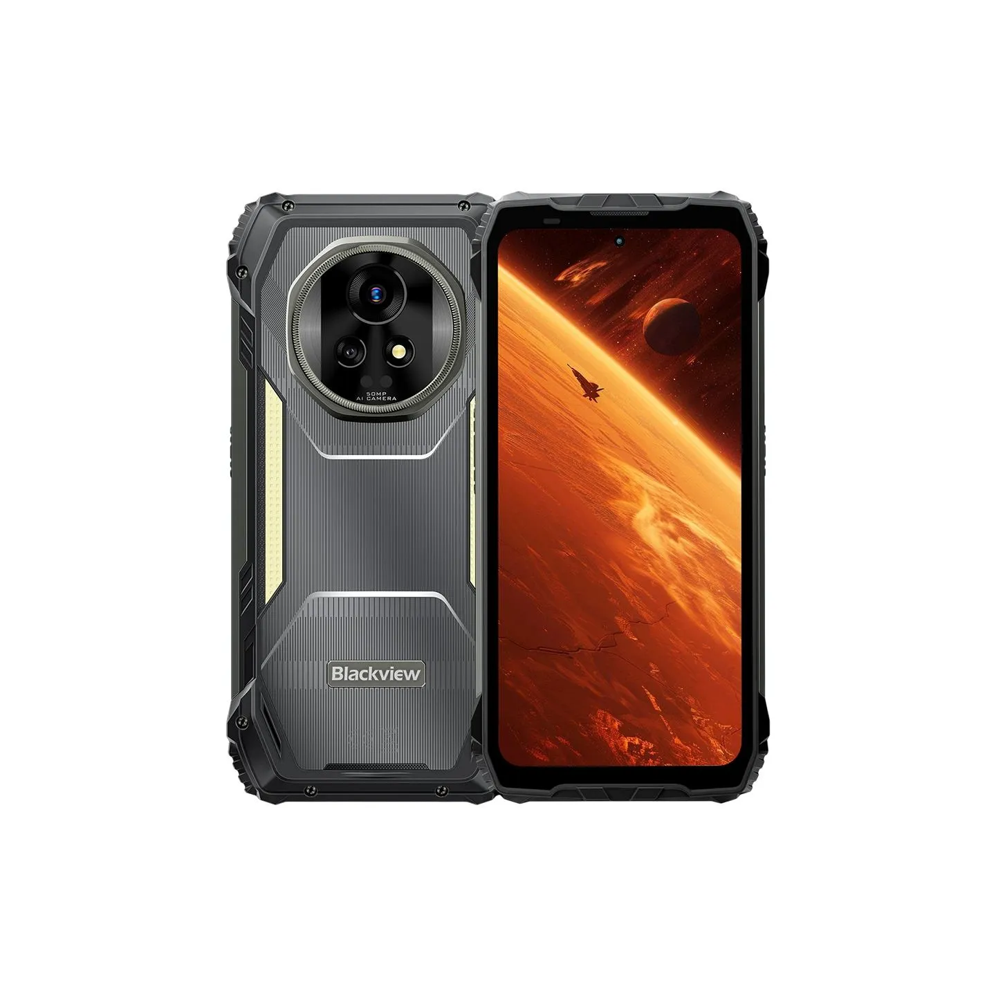 Blackview XPLORE 2 Rugged Phone 6.73 inch AMOLED 3200x1440 120Hz 12/256Gb MT 8300 Octa-Core 3.35GHz 50MP Front 50+20MP Rear Cam 