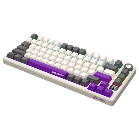 Lorgar KBP7075W, Wireless 75% Mechanical Gaming Keyboard Pro, Beige, EN layout