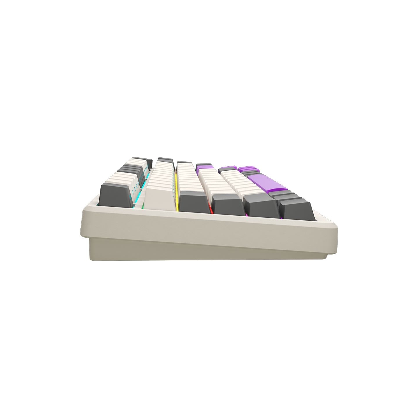 Lorgar KBP7075W, Wireless 75% Mechanical Gaming Keyboard Pro, Beige, EN layout