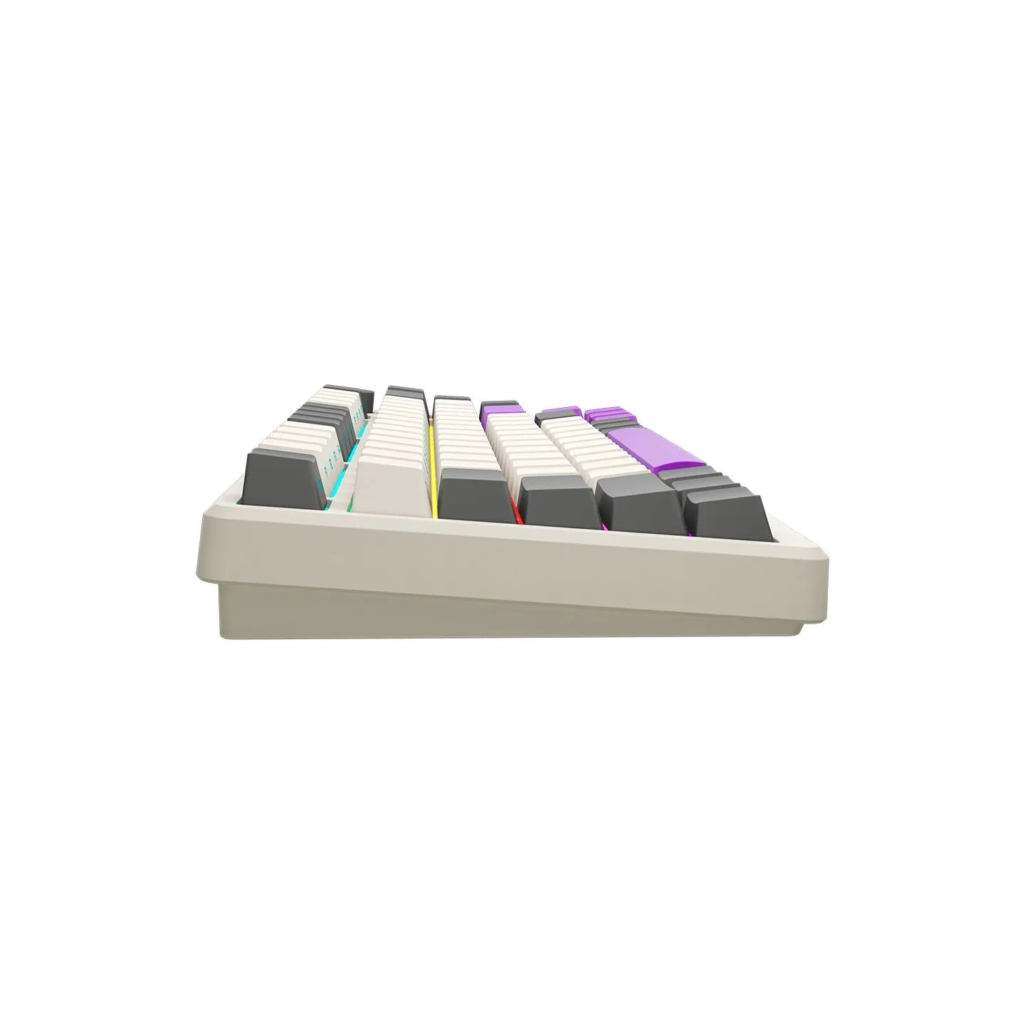 Lorgar KBP7075W, Wireless 75% Mechanical Gaming Keyboard Pro, Beige, EN layout
