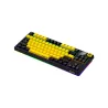 Lorgar KBP70TKLW, Wireless TKL Mechanical Gaming Keyboard Pro, Black/yellow, EN layout