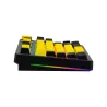 Lorgar KBP70TKLW, Wireless TKL Mechanical Gaming Keyboard Pro, Black/yellow, EN layout