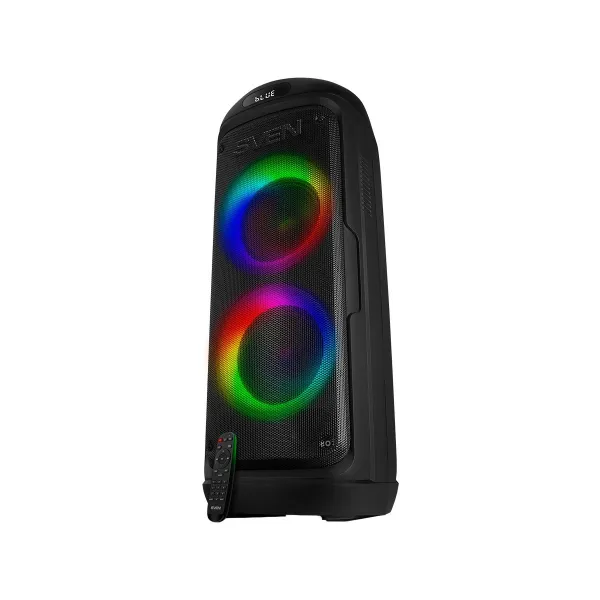 Sven Speaker SVEN PS-770, black (100W, TWS, Bluetooth, FM, USB, microSD, LED-display, 4400mA*h)