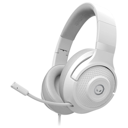 Lorgar Noah 101, Gaming headset with microphone, 3.5mm jack connection, cable length 2m, foldable design, PU leather ear pads, s