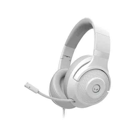 Lorgar Noah 101, Gaming headset with microphone, 3.5mm jack connection, cable length 2m, foldable design, PU leather ear pads, s