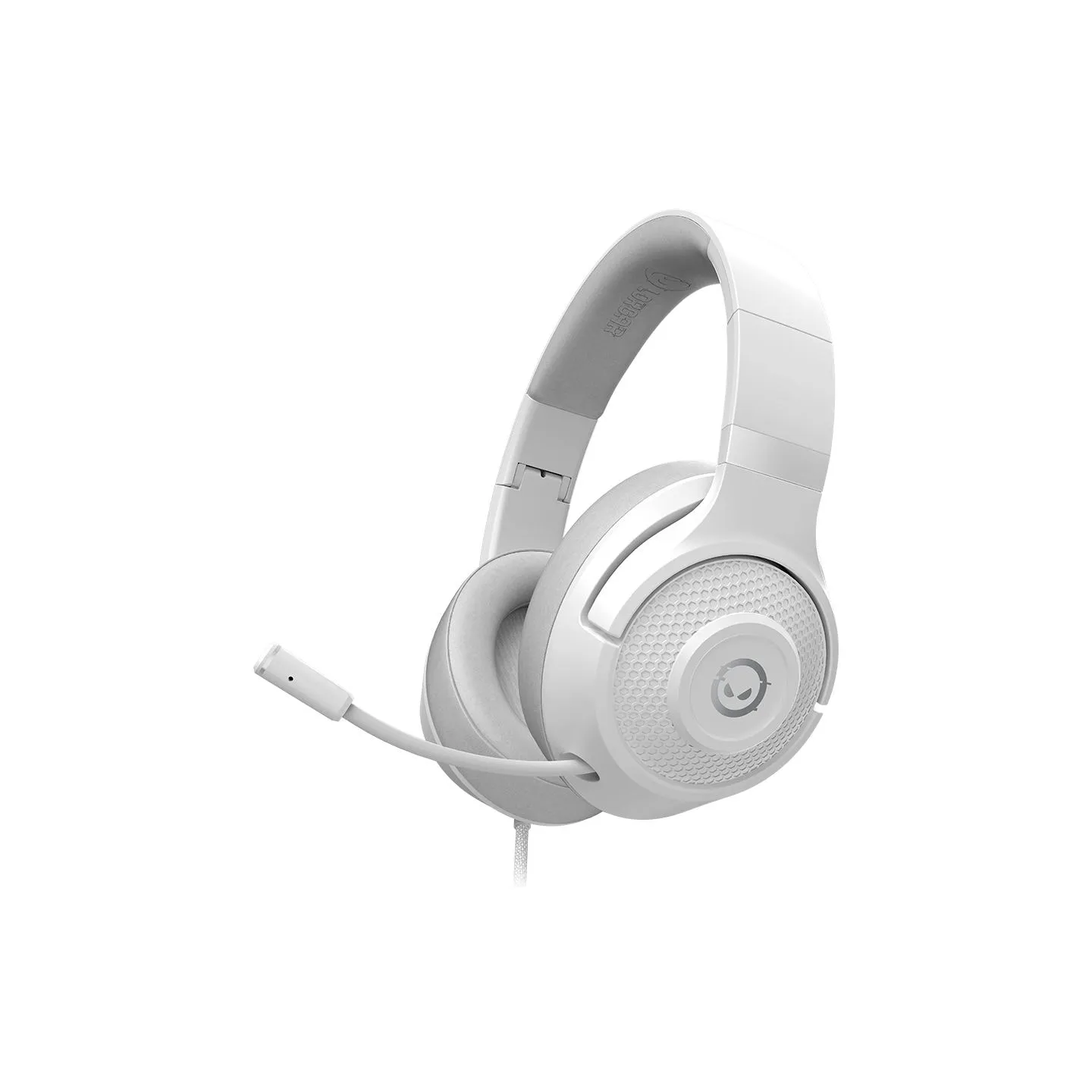 Lorgar Noah 101, Gaming headset with microphone, 3.5mm jack connection, cable length 2m, foldable design, PU leather ear pads, s