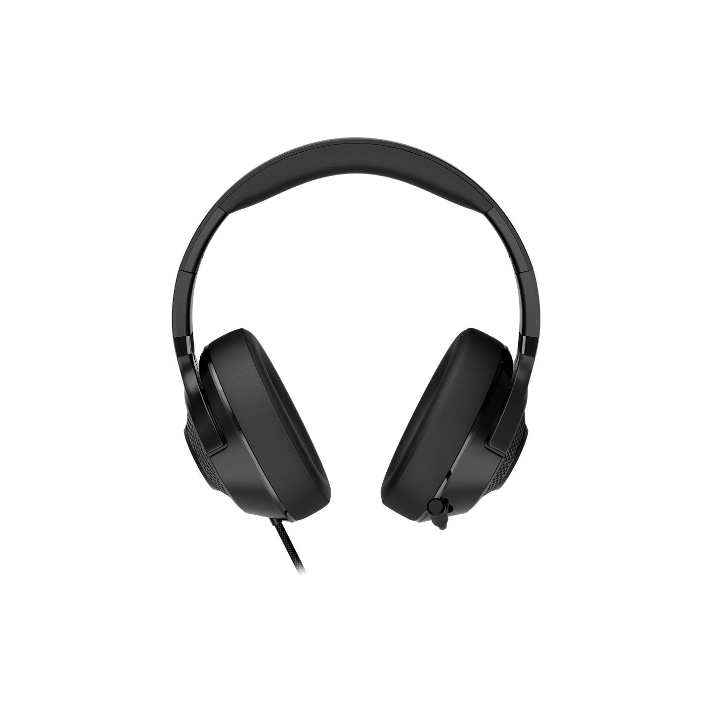 Lorgar Noah 101, Gaming headset with microphone, 3.5mm jack connection, cable length 2m, foldable design, PU leather ear pads, s