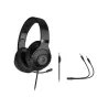 Lorgar Noah 101, Gaming headset with microphone, 3.5mm jack connection, cable length 2m, foldable design, PU leather ear pads, s