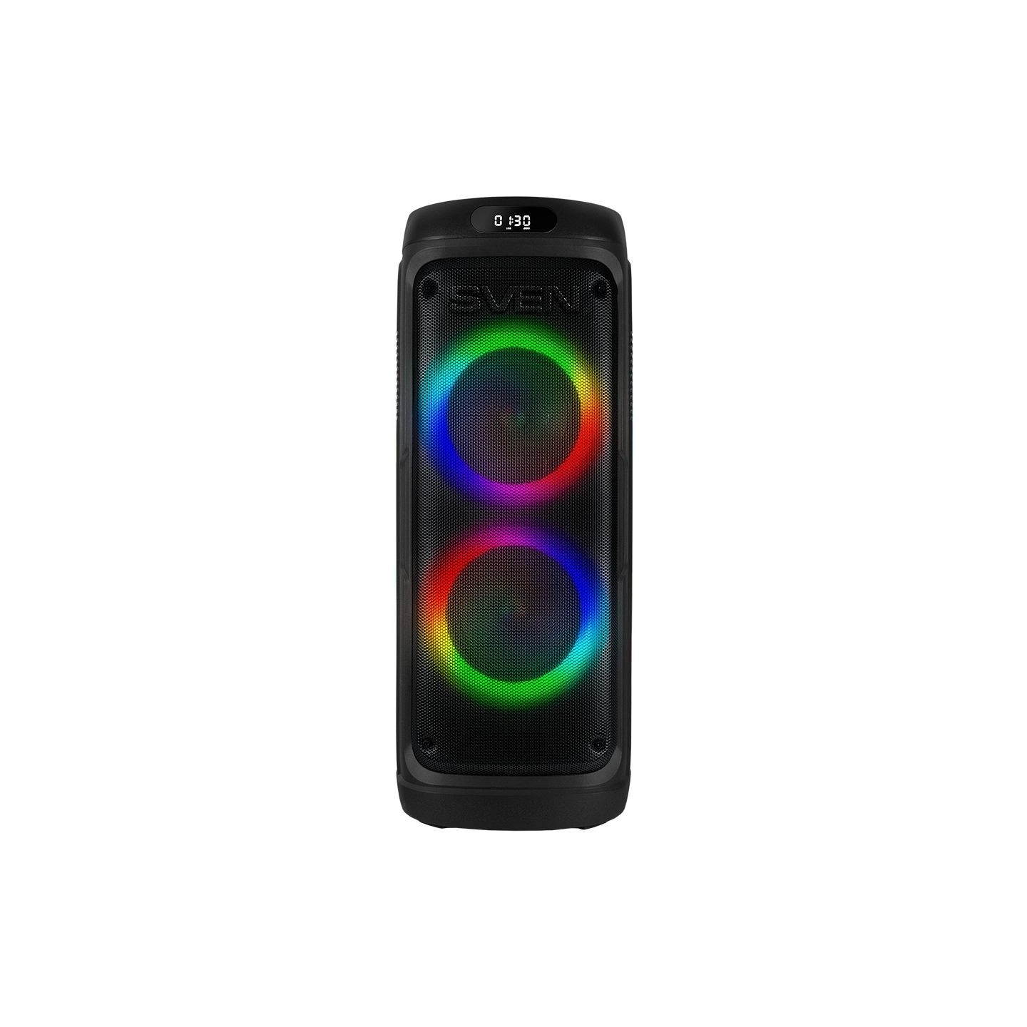 Sven Speaker SVEN PS-770, black (100W, TWS, Bluetooth, FM, USB, microSD, LED-display, 4400mA*h)