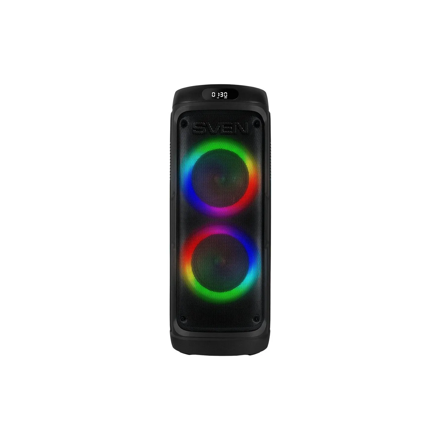 Sven Speaker SVEN PS-770, black (100W, TWS, Bluetooth, FM, USB, microSD, LED-display, 4400mA*h)