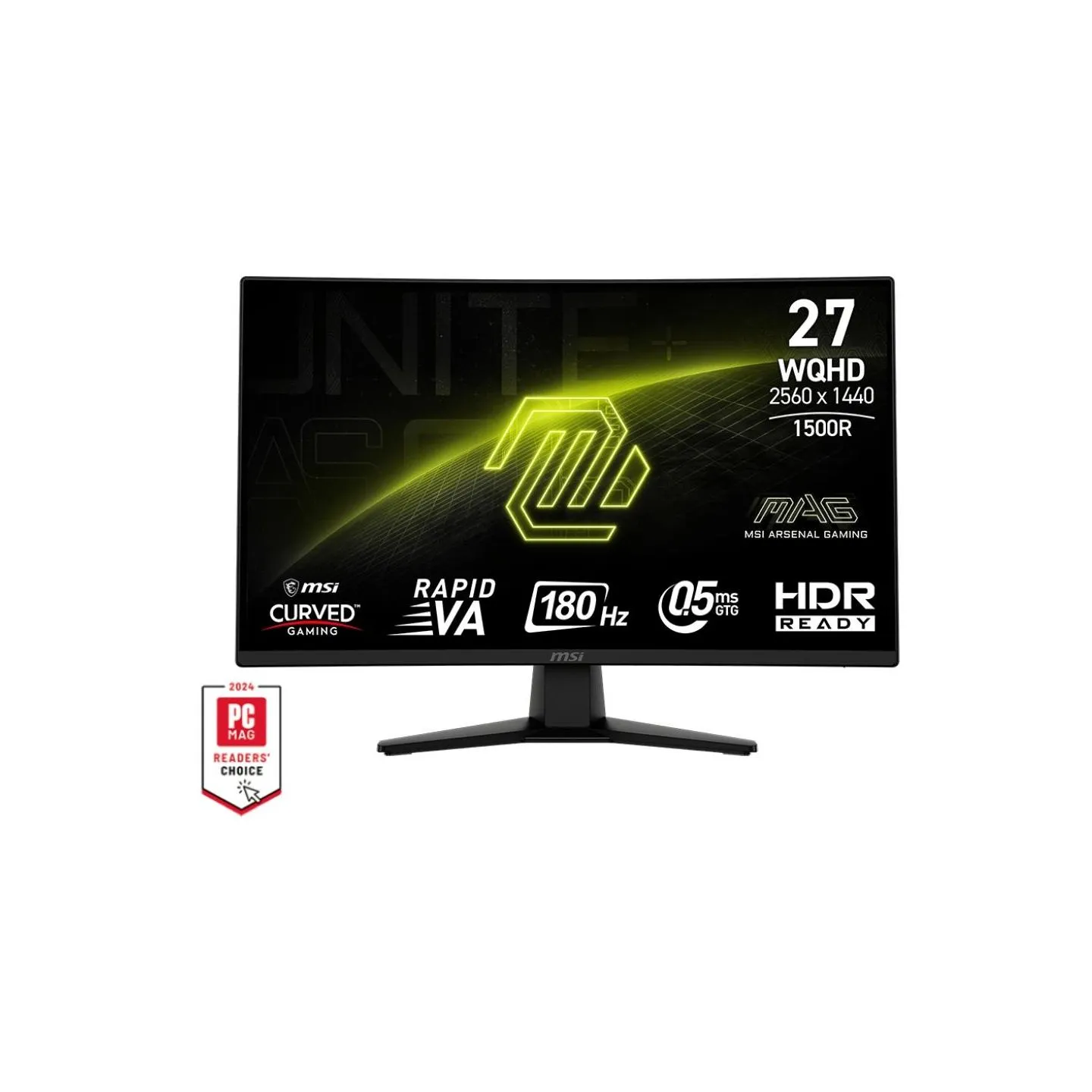 MSI LCD Monitor|MSI|27 "|2560 x 1440 pixels|Wide Quad HD|Native aspect ratio 16:9|Curved|MAG274CQF