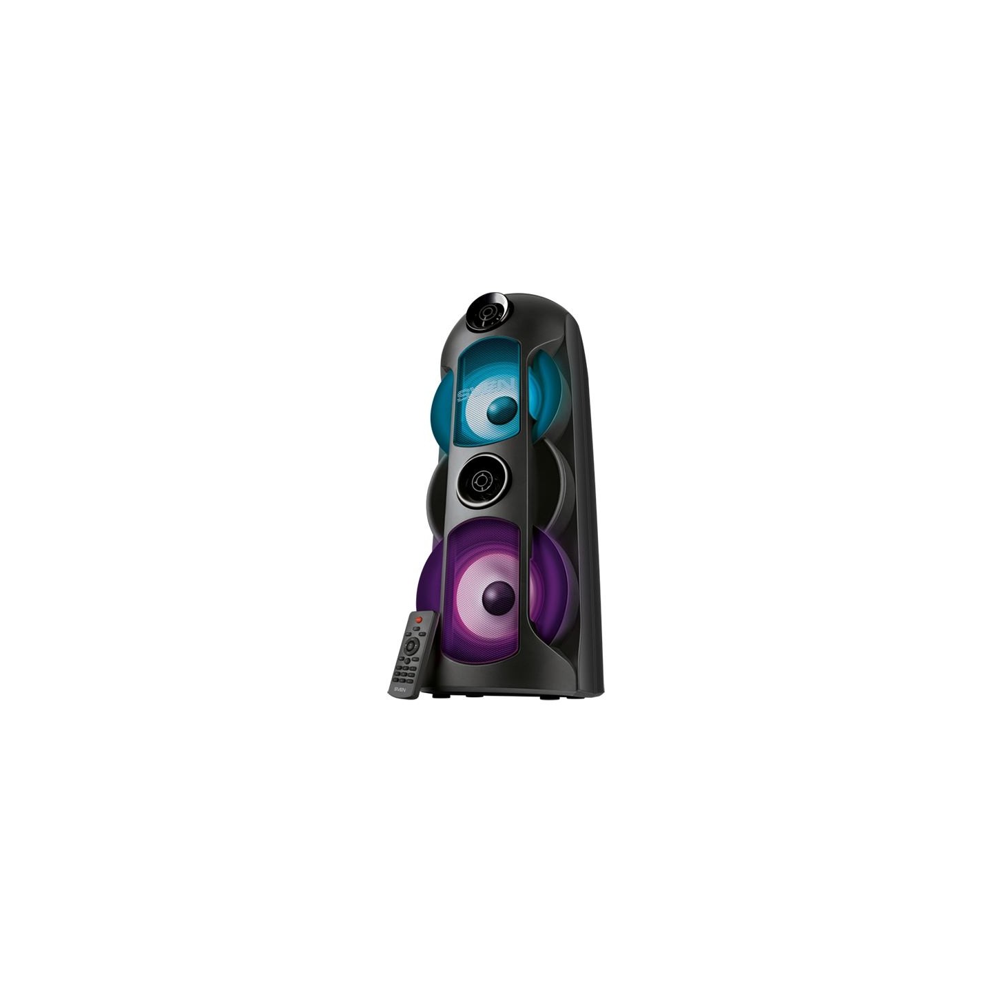 Sven Speaker SVEN PS-720, black (80W, TWS, Bluetooth, FM, USB, microSD, LED-display, 4400mA*h)