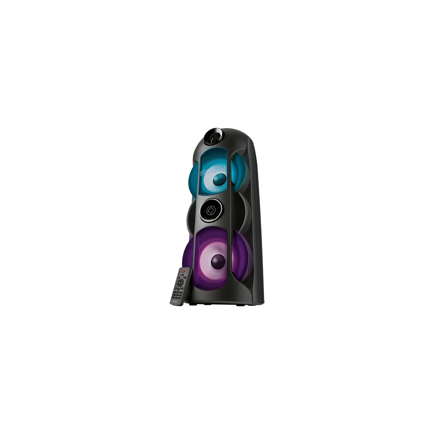 Sven Speaker SVEN PS-720, black (80W, TWS, Bluetooth, FM, USB, microSD, LED-display, 4400mA*h)