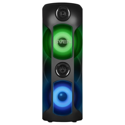 Sven Speaker SVEN PS-720, black (80W, TWS, Bluetooth, FM, USB, microSD, LED-display, 4400mA*h)