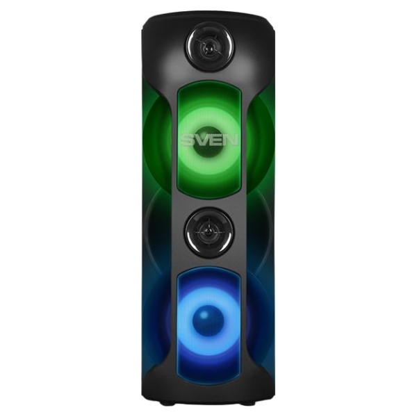 Sven Speaker SVEN PS-720, black (80W, TWS, Bluetooth, FM, USB, microSD, LED-display, 4400mA*h)