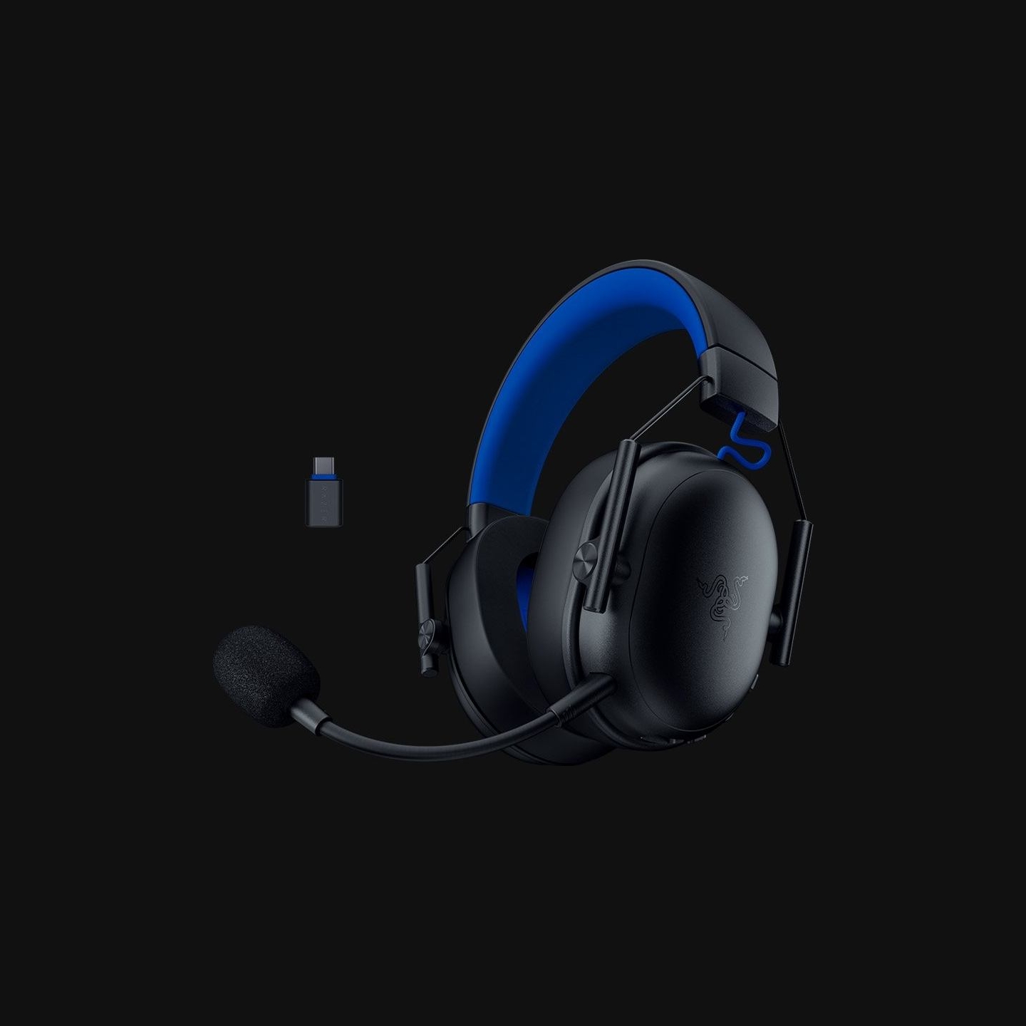 Razer Headset RZ04-05420400-R3G1 / BlackShark V3 x Hyperspeed Black Playstation Black on Blue / RZ04-05420400-R3G1