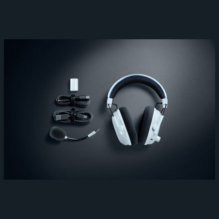 Razer BlackShark V3 Pro for PlayStation Gaming Headset, Over-Ear,Wireless,  White | Razer