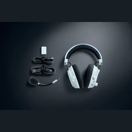 Razer BlackShark V3 Pro for PlayStation Gaming Headset, Over-Ear,Wireless,  White | Razer