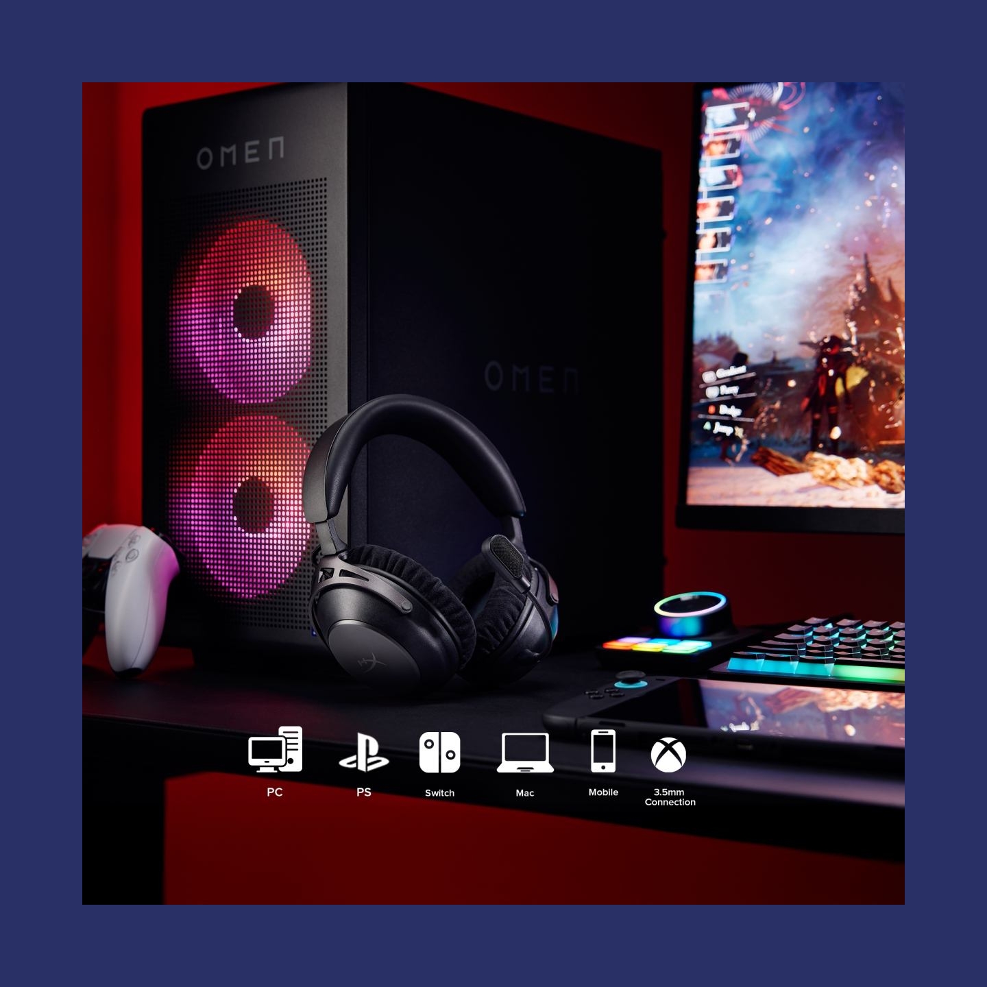 Hyperx Headset Cloud Alpha 2 Wireless Gaming - AJ5C7AA
