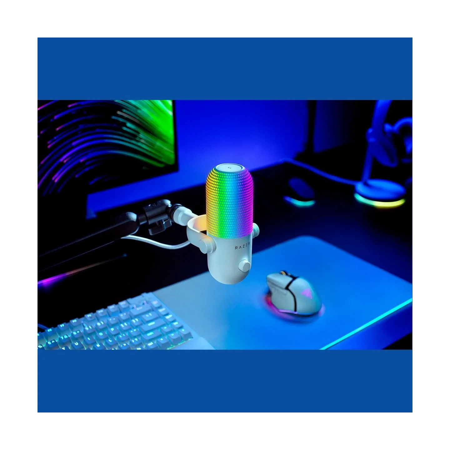 Razer Microphone RZ19-05060200-R3M1 / Seiren V3 Chroma White / RZ19-05060200-R3M1