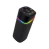 Sven 2.0 portable speaker SVEN PS-155, black, power output 2x5 W (RMS), TWS, Bluetooth, FM, USB, lithium battery