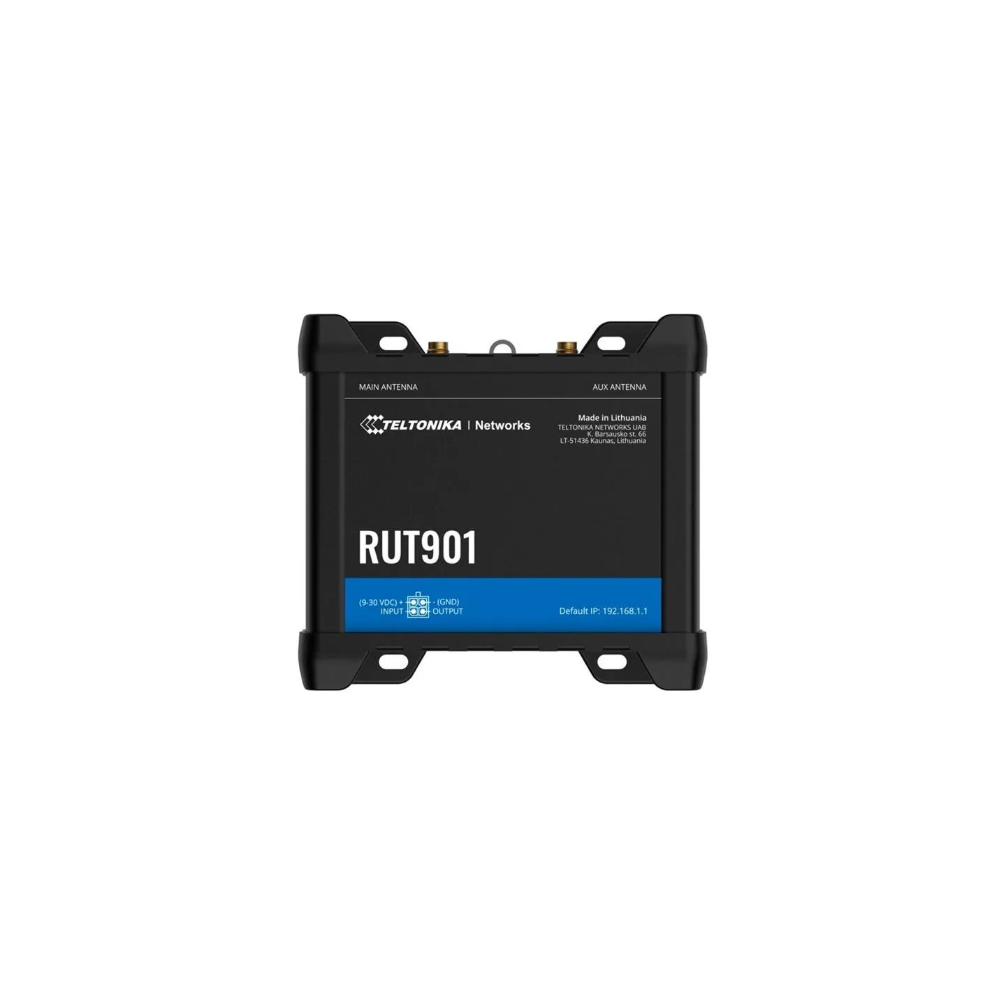 Teltonika IOT ROUTER RUT901 LTE DUAL SIM 4X10/100MB ETHERNET