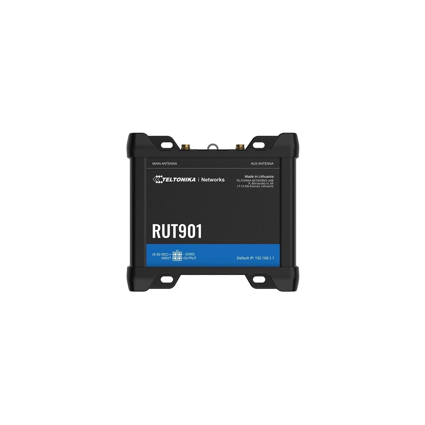 Teltonika IOT ROUTER RUT901 LTE DUAL SIM 4X10/100MB ETHERNET