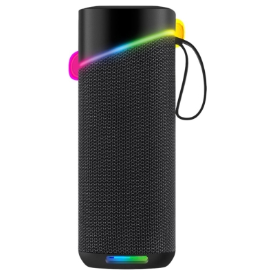 Sven 2.0 portable speaker SVEN PS-155, black, power output 2x5 W (RMS), TWS, Bluetooth, FM, USB, lithium battery