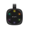 Sven 2.0 portable speaker SVEN PS-155, black, power output 2x5 W (RMS), TWS, Bluetooth, FM, USB, lithium battery