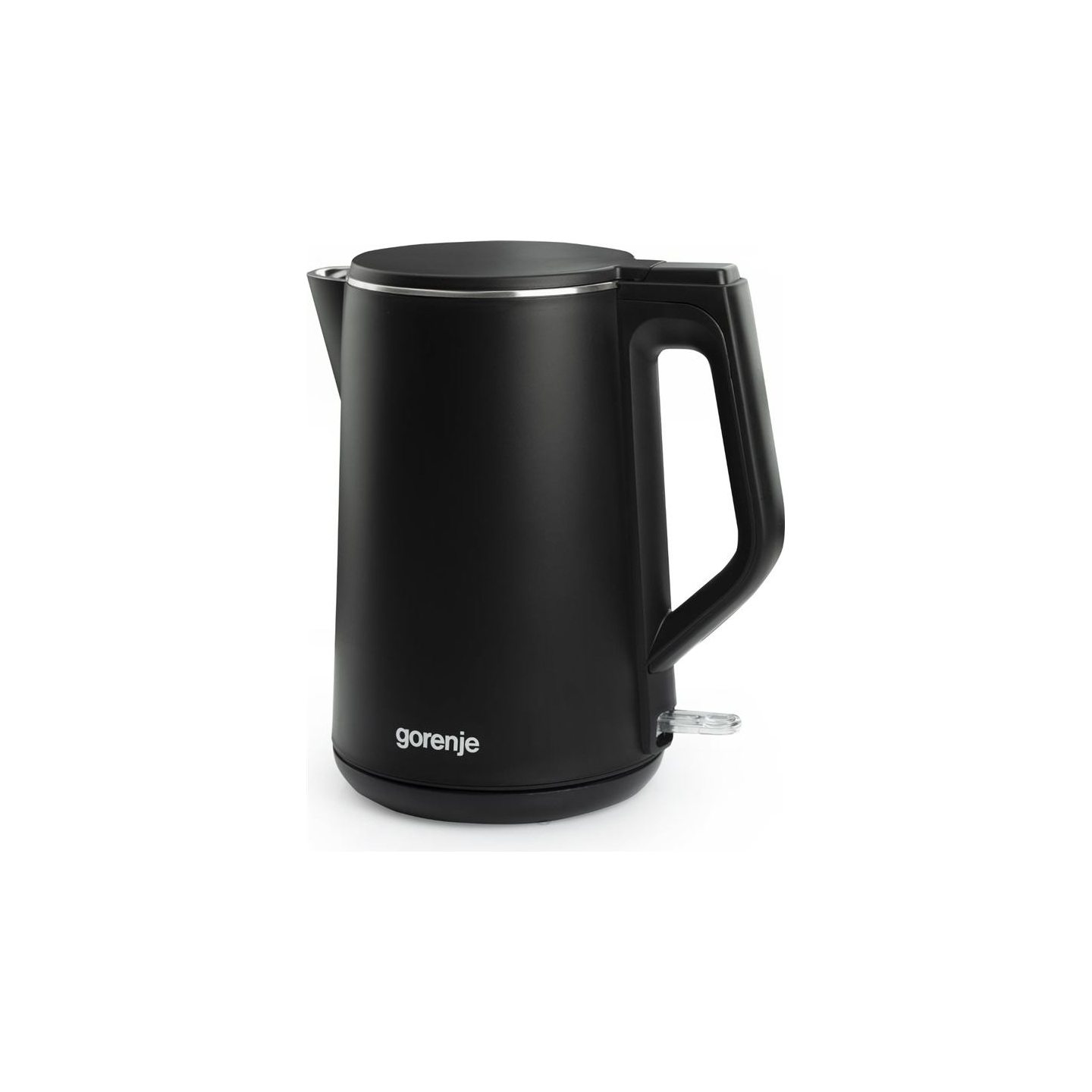 Gorenje | Kettle | K15DWBK | Electric | 2200 W | 1.5 L | Stainless steel | 360° rotational base | Black