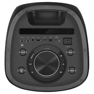 Sven Speaker SVEN PS-1050, black (200W, TWS, Bluetooth, FM, USB, microSD, LED-display, 7200mAh)