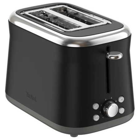 Tefal Toaster | TT7208E0 Collection Retro | Power 850 W | Number of slots 2 | Housing material Stainless steel | Black