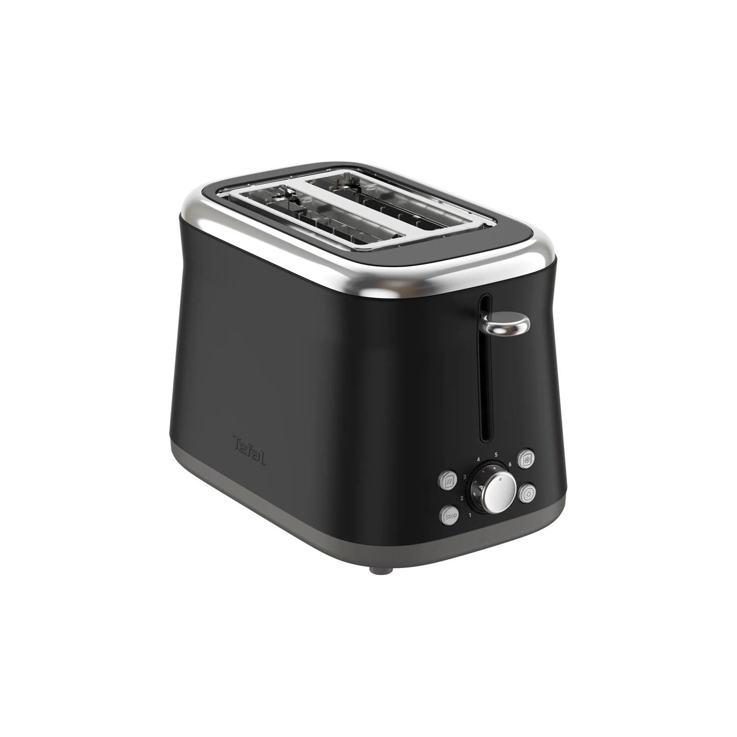 Tefal Toaster | TT7208E0 Collection Retro | Power 850 W | Number of slots 2 | Housing material Stainless steel | Black