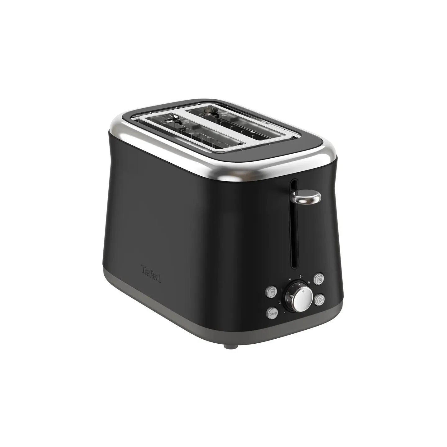 Tefal Toaster | TT7208E0 Collection Retro | Power 850 W | Number of slots 2 | Housing material Stainless steel | Black