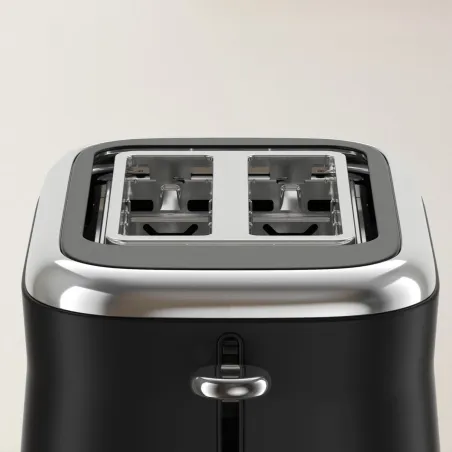 Tefal Toaster | TT7208E0 Collection Retro | Power 850 W | Number of slots 2 | Housing material Stainless steel | Black