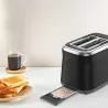 Tefal Toaster | TT7208E0 Collection Retro | Power 850 W | Number of slots 2 | Housing material Stainless steel | Black