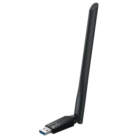 Tp-Link BE6500 Tri-Band Wi-Fi 7 High Gain Wireless USB Adapter | Archer TBE400U Plus | 2.4 GHz, 5 GHz, 6 GHz | 802.11ax | MU-MiM