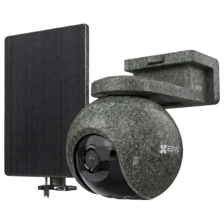 Ezviz Ranger Battery-Powered PT Camera Kit with Solar Panel | CS-EB8/SP | Dome | 8 MP | 2.8mm | IP65 | H.264/H.265 | Micro SD, M