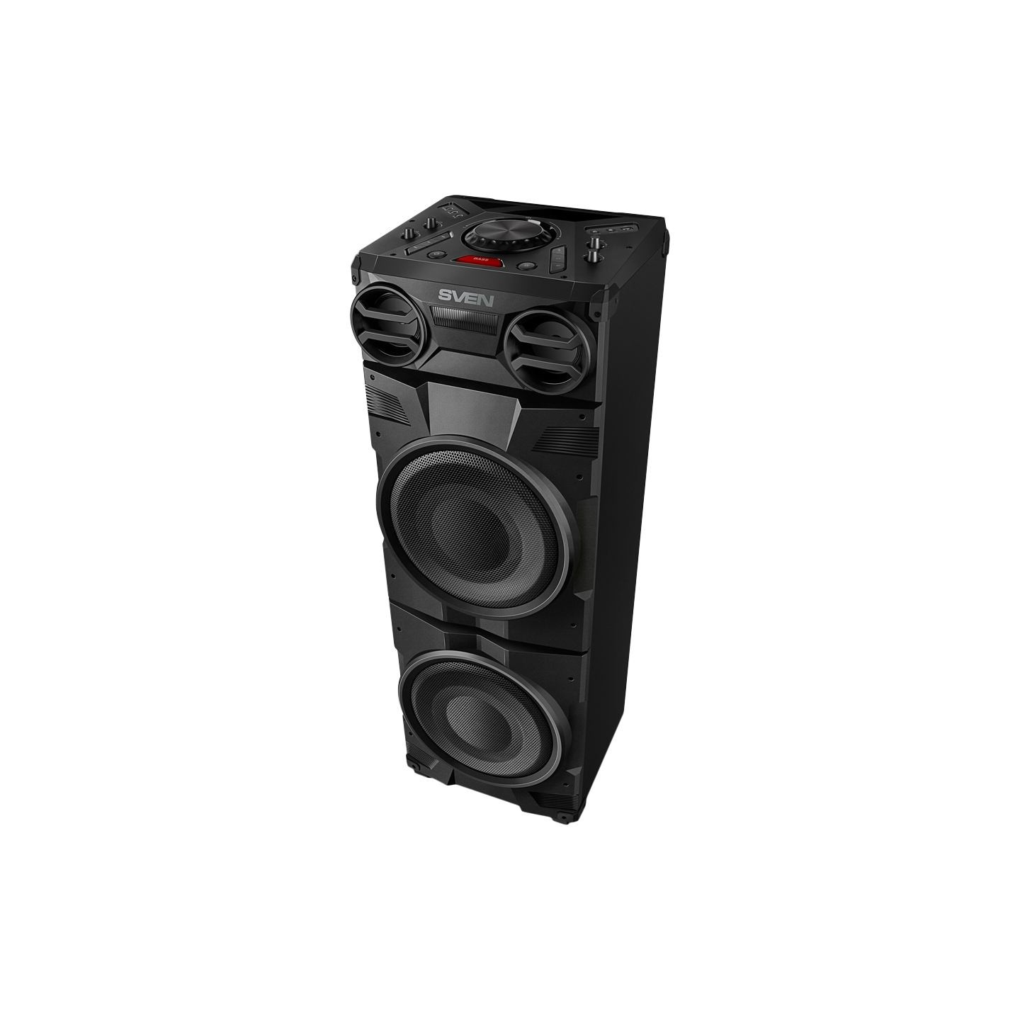 Sven Speaker SVEN PS-1900, black (1000W, TWS, Bluetooth, FM, USB, LED-display, AC power)