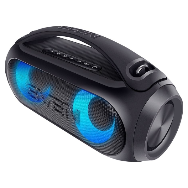 Sven Speaker SVEN PS-380, black (40W, Waterproof (IPx5), TWS, Bluetooth, FM, USB, 3000mA*h)